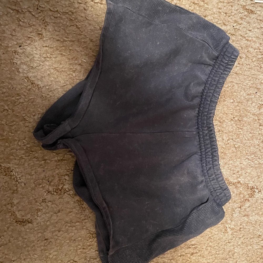 stone washed shorts